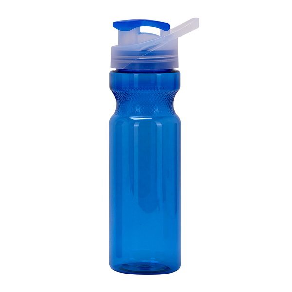Fitness PET Bottle w/ Guzzler Lid, 28oz.