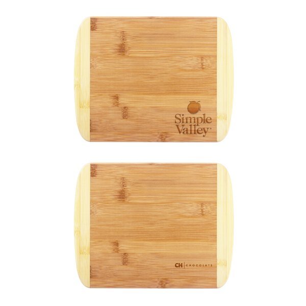 Two-Tone Bamboo Cutting Board