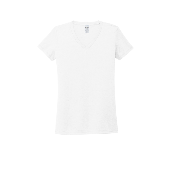 Allmade® Tri-Blend V-Neck Ladies' Tee