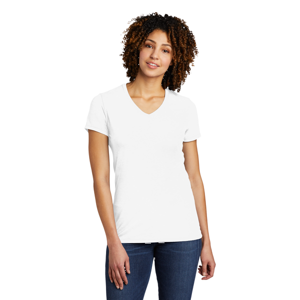 Allmade® Tri-Blend V-Neck Ladies' Tee