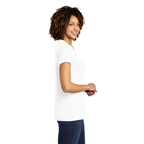 Allmade® Tri-Blend V-Neck Ladies' Tee