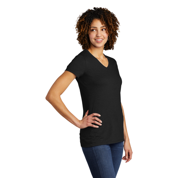 Allmade® Tri-Blend V-Neck Ladies' Tee