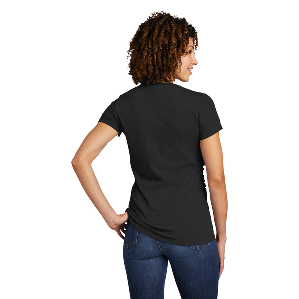 Allmade® Tri-Blend V-Neck Ladies' Tee