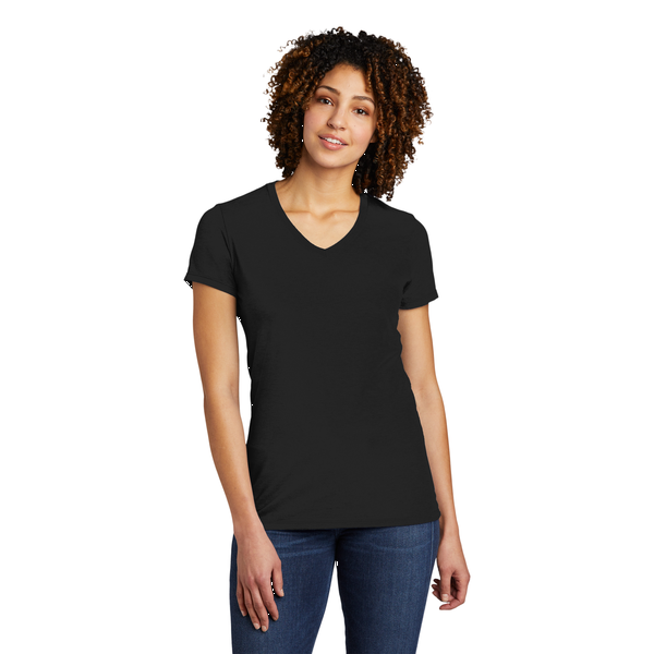 Allmade® Tri-Blend V-Neck Ladies' Tee