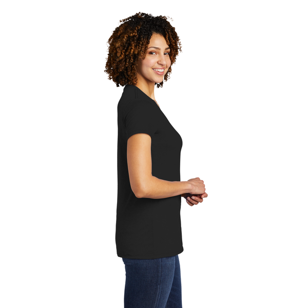 Allmade® Tri-Blend V-Neck Ladies' Tee