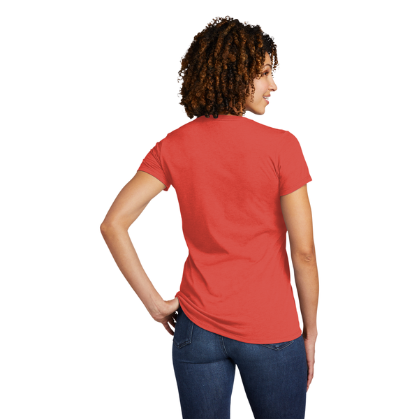 Allmade® Tri-Blend V-Neck Ladies' Tee