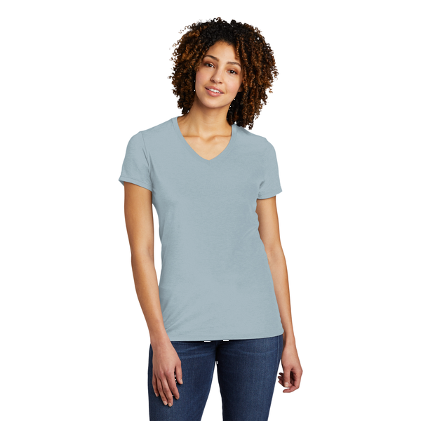 Allmade® Tri-Blend V-Neck Ladies' Tee