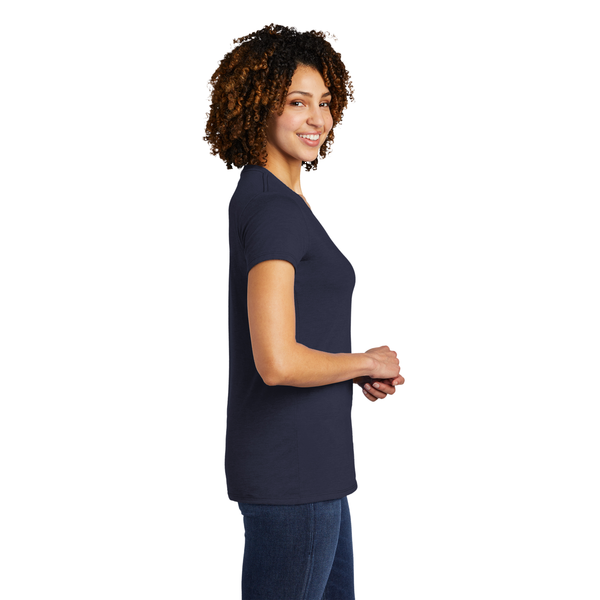 Allmade® Tri-Blend V-Neck Ladies' Tee