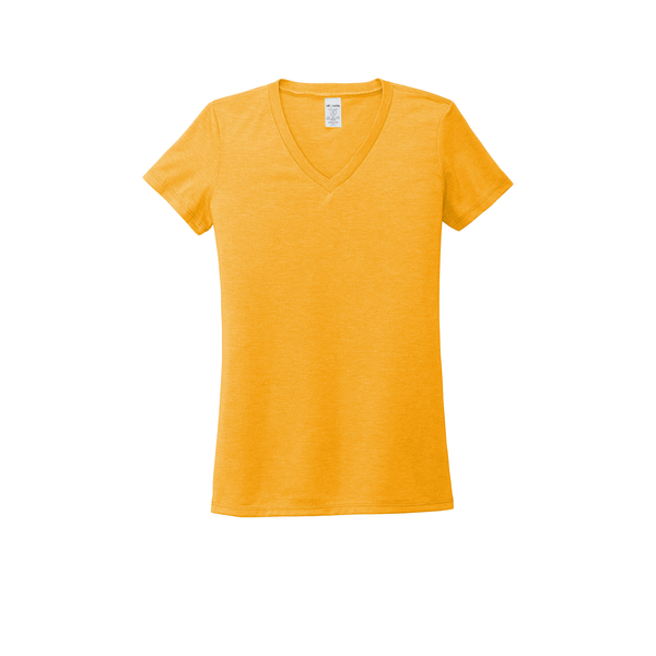 Allmade® Tri-Blend V-Neck Ladies' Tee