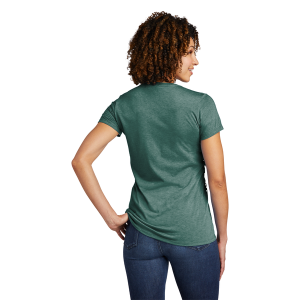 Allmade® Tri-Blend V-Neck Ladies' Tee