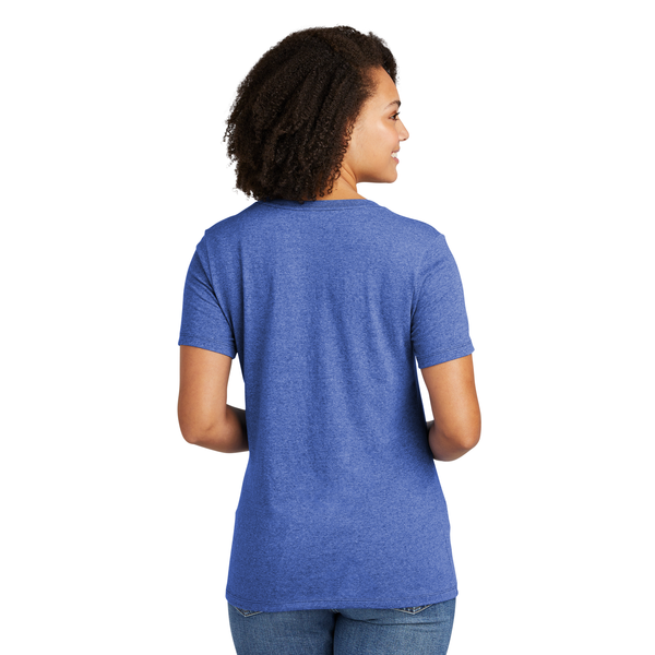 Allmade® Recycled Blend Full Color V-Neck Ladies' Tee