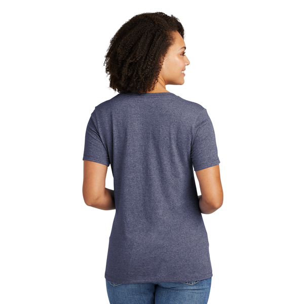 Allmade® Recycled Blend Full Color V-Neck Ladies' Tee