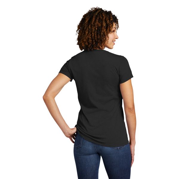 Allmade® Tri-Blend Full Color V-Neck Ladies' Tee