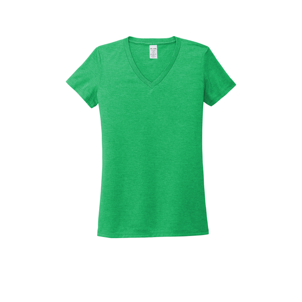 Allmade® Tri-Blend Full Color V-Neck Ladies' Tee