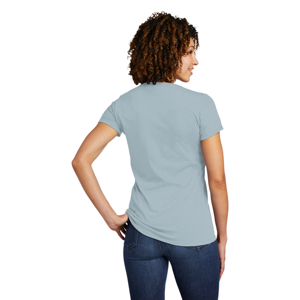 Allmade® Tri-Blend Full Color V-Neck Ladies' Tee