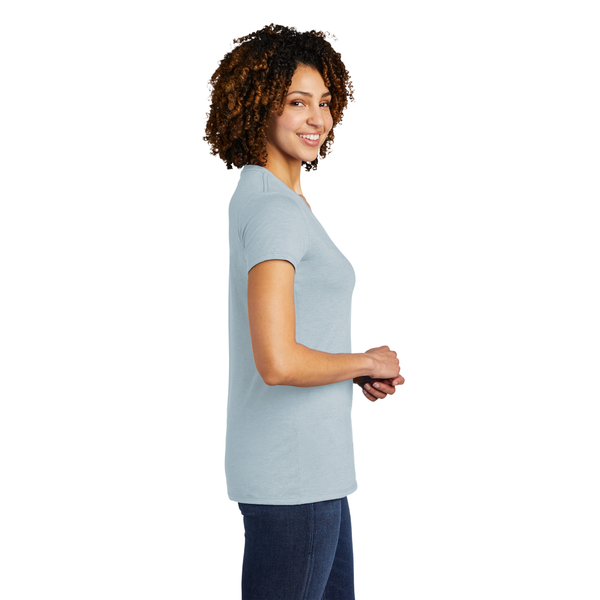 Allmade® Tri-Blend Full Color V-Neck Ladies' Tee