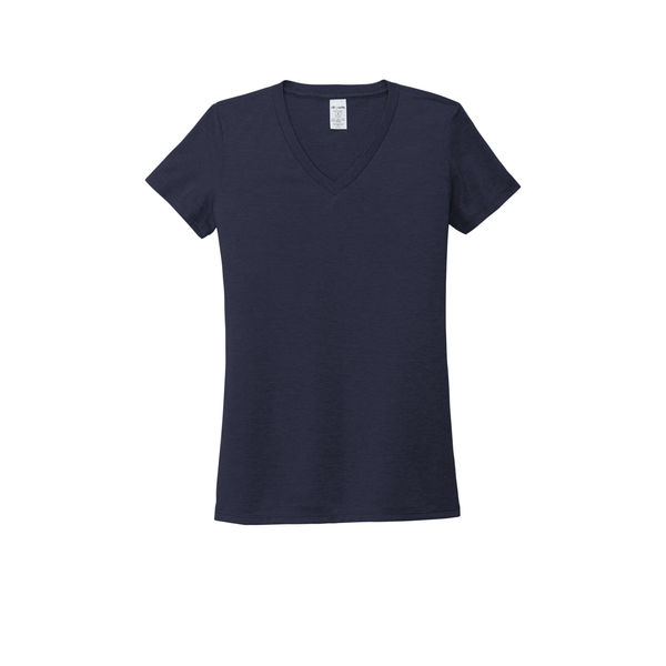 Allmade® Tri-Blend Full Color V-Neck Ladies' Tee