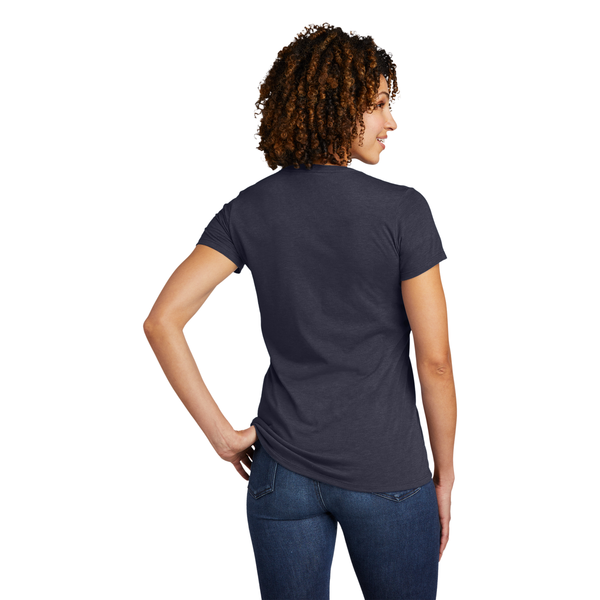 Allmade® Tri-Blend Full Color V-Neck Ladies' Tee