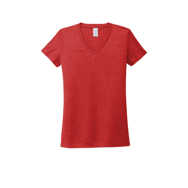 Allmade® Tri-Blend Full Color V-Neck Ladies' Tee