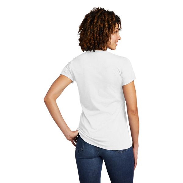Allmade® Tri-Blend Full Color V-Neck Ladies' Tee