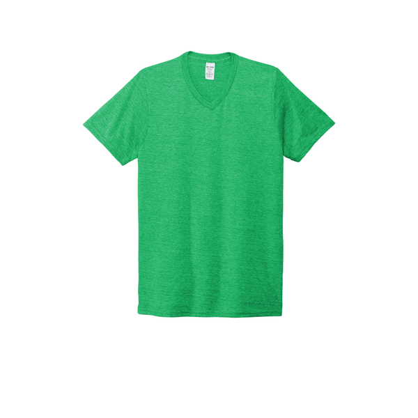 Allmade® Tri-Blend Full Color V-Neck Unisex Tee