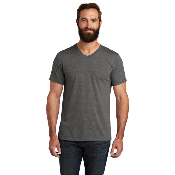 Allmade® Tri-Blend Full Color V-Neck Unisex Tee