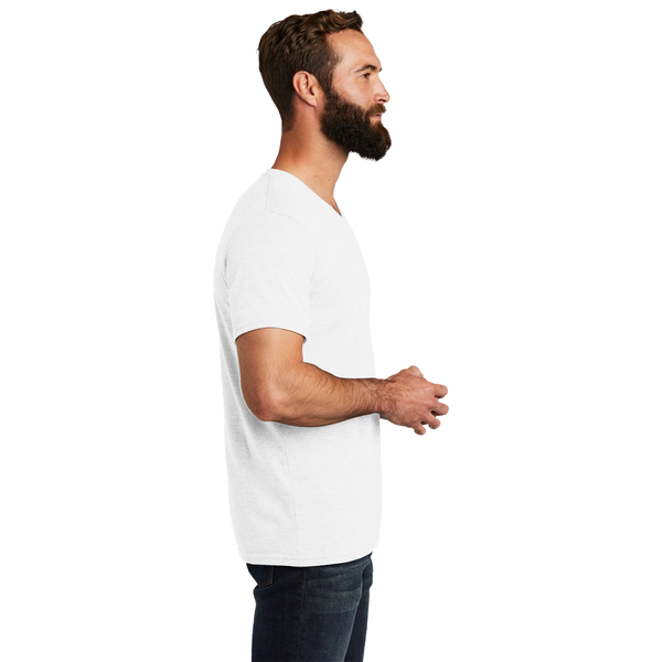 Allmade® Tri-Blend Full Color V-Neck Unisex Tee