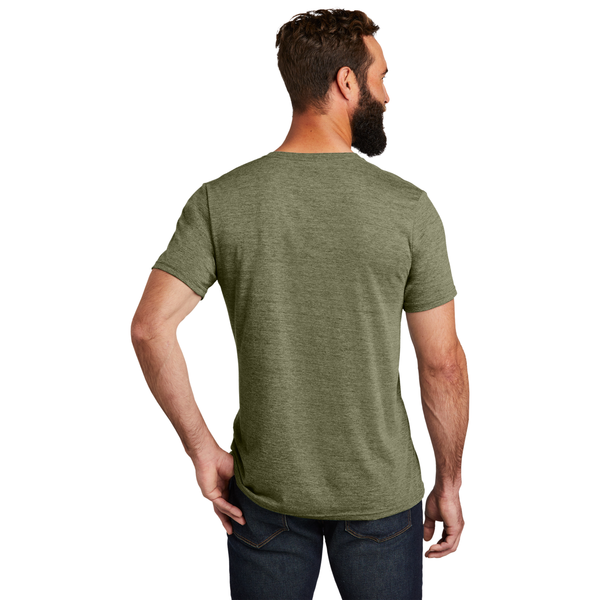 Allmade® Tri-Blend Full Color V-Neck Unisex Tee