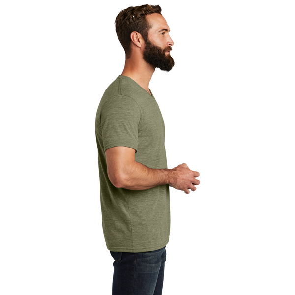 Allmade® Tri-Blend Full Color V-Neck Unisex Tee