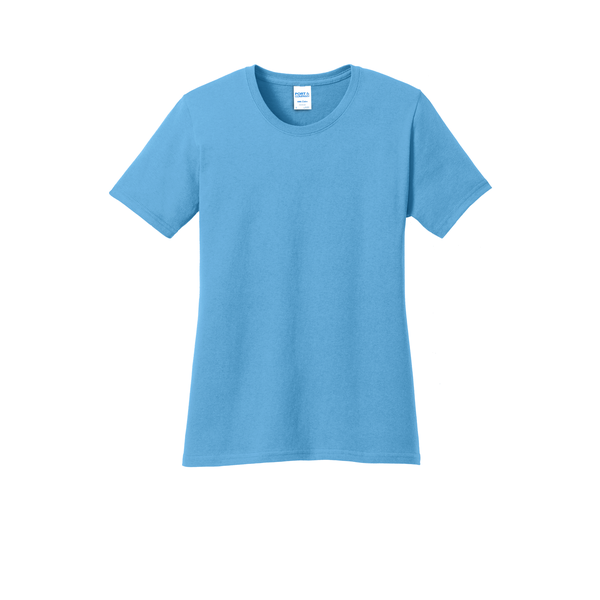 Port & Company® 100% Cotton Full Color Ladies' Tee