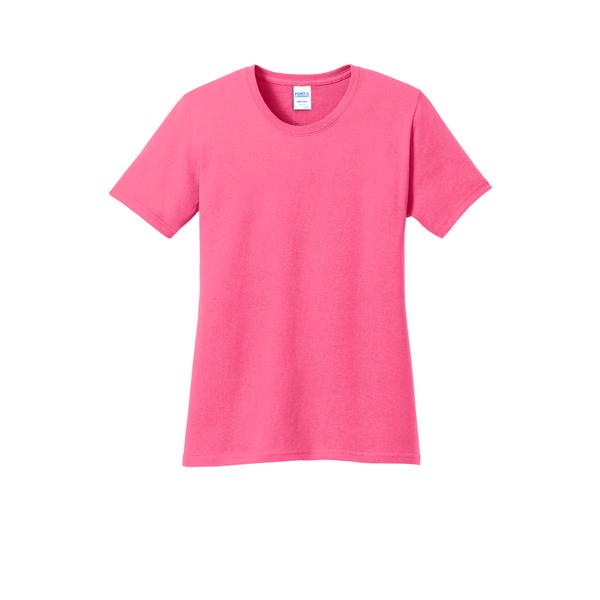Port & Company® 100% Cotton Full Color Ladies' Tee