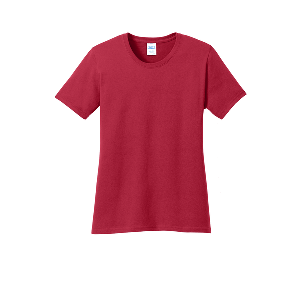 Port & Company® 100% Cotton Full Color Ladies' Tee