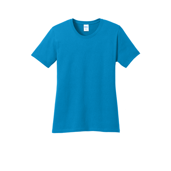 Port & Company® 100% Cotton Full Color Ladies' Tee