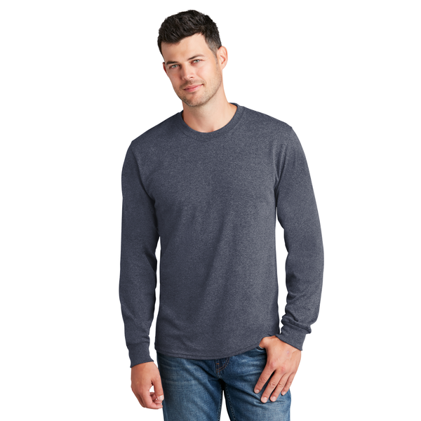 Port & Company® 100% Cotton Long Sleeve Men's Tee
