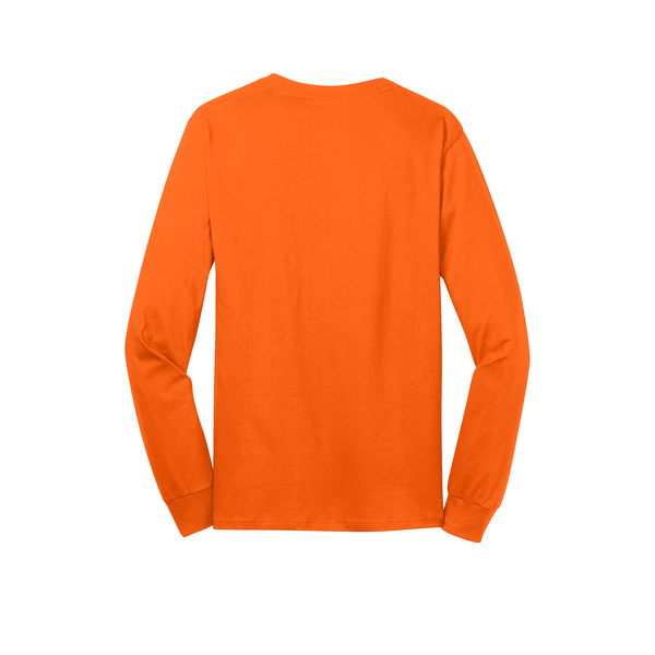Port & Company® 100% Cotton Long Sleeve Men's Tee