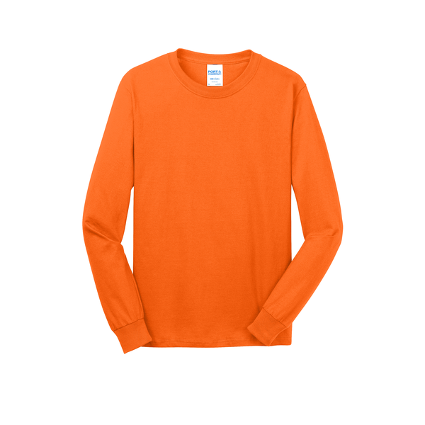 Port & Company® 100% Cotton Long Sleeve Men's Tee