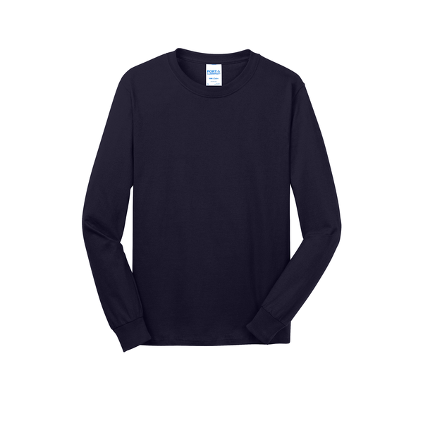 Port & Company® 100% Cotton Long Sleeve Men's Tee