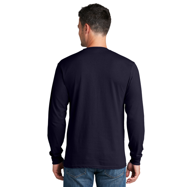 Port & Company® 100% Cotton Long Sleeve Men's Tee