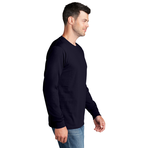 Port & Company® 100% Cotton Long Sleeve Men's Tee