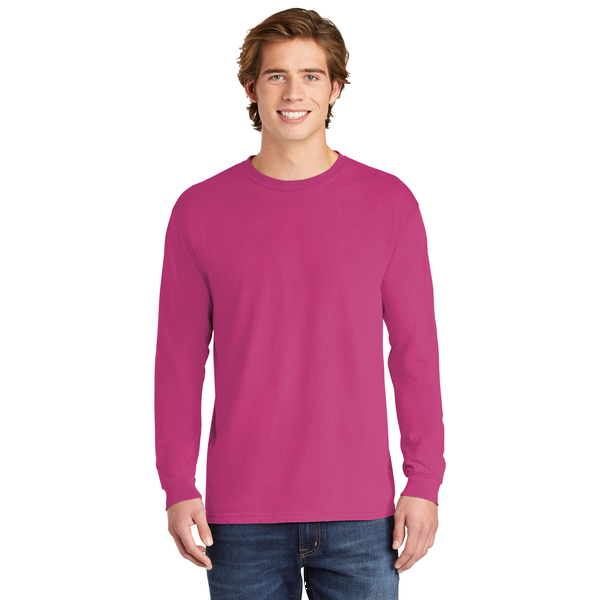 Comfort Colors® Heavyweight Ring Spun Cotton Full Color Unisex Long Sleeve Tee