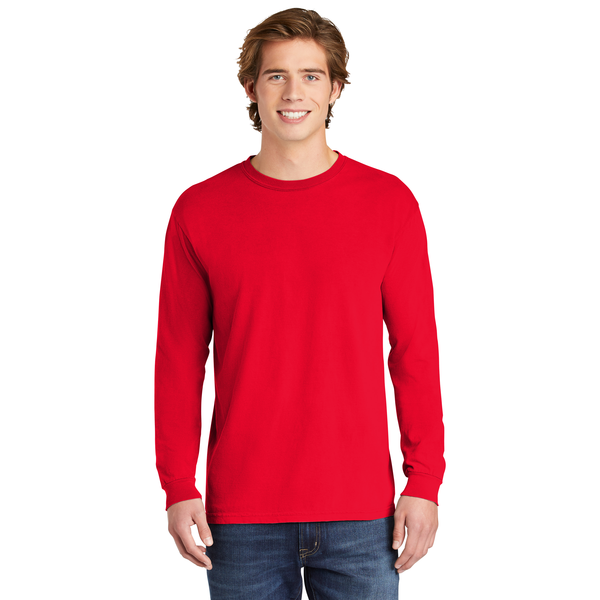 Comfort Colors® Heavyweight Ring Spun Cotton Full Color Unisex Long Sleeve Tee