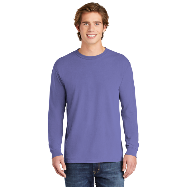 Comfort Colors® Heavyweight Ring Spun Cotton Full Color Unisex Long Sleeve Tee