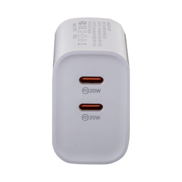 Dual 20W USB-C PD Charger