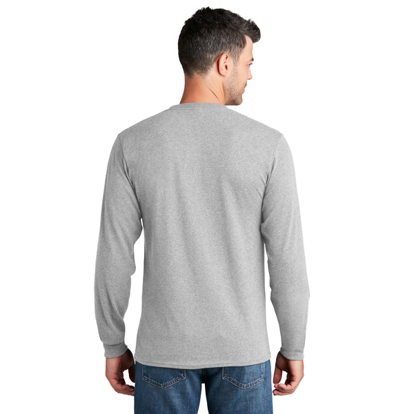 Port & Company® 100% Cotton Full Color Long Sleeve Men's Tee