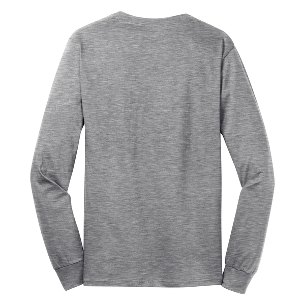 Port & Company® 100% Cotton Full Color Long Sleeve Men's Tee