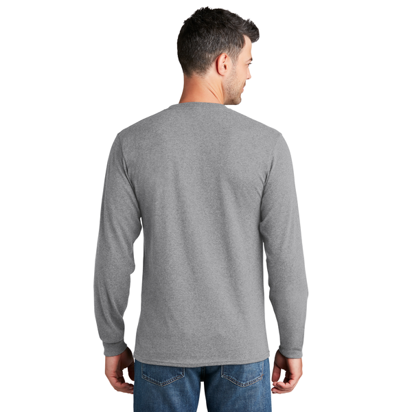 Port & Company® 100% Cotton Full Color Long Sleeve Men's Tee