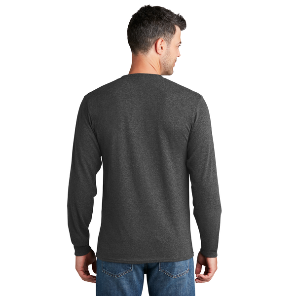 Port & Company® 100% Cotton Full Color Long Sleeve Men's Tee