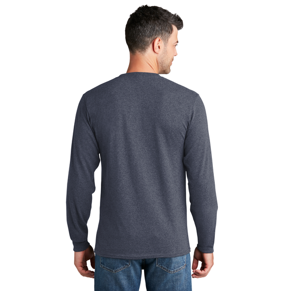 Port & Company® 100% Cotton Full Color Long Sleeve Men's Tee
