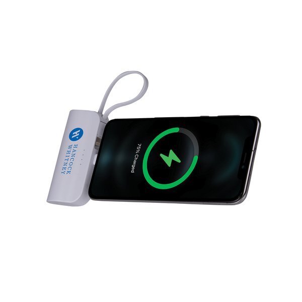 Pill Power Bank w/ Phone Stand, 5000mAh