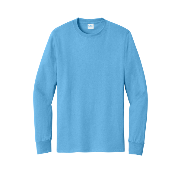 Port & Company® Essential Heavyweight 100% Cotton Full Color Unisex Long Sleeve Tee